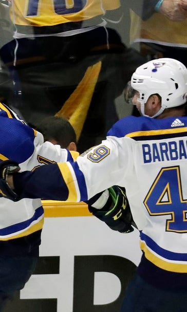 Tarasenko's hat trick lifts Blues to 5-4 overtime victory over Predators